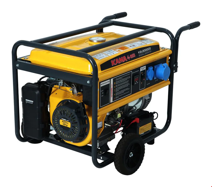 Factor Benzinli Jeneratör KGL8000CE 8.1 KVA