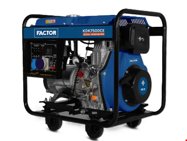 Factor FACKDK7500CE 6.9 Kva Dizel Monofaze Jeneratör
