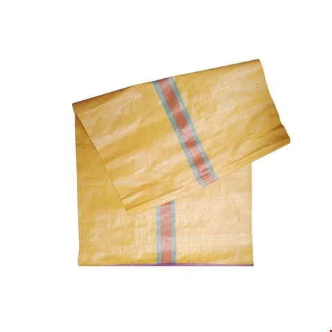 Fındık Çuval Sarı 70*120 110 Gr Overloklu ( 250 Adet)