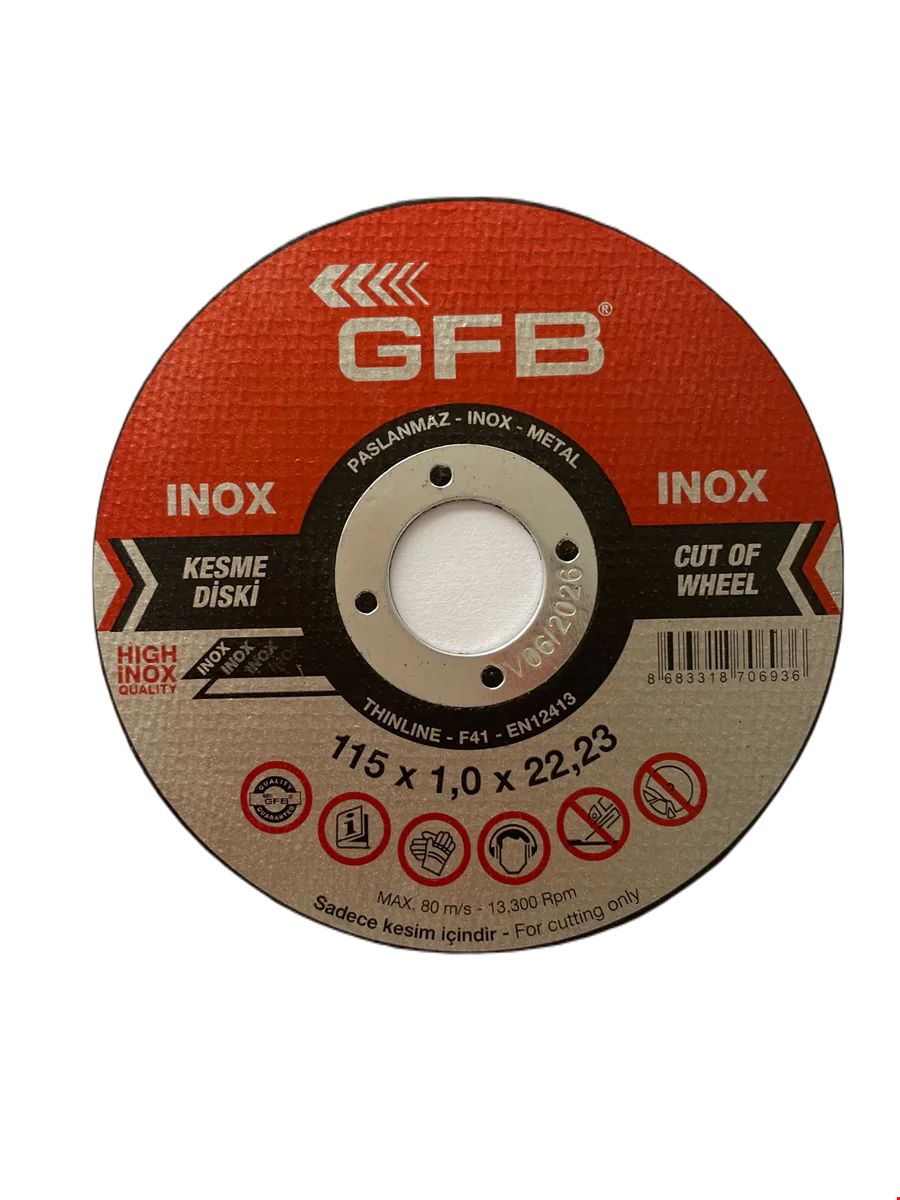 Gfb İnox Kesici 115 mm
