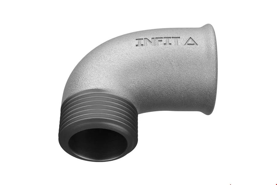 Infıt Galvaniz 1/2" Kuyruklu Dirsek