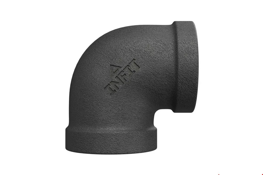 Infıt Siyah 1/2" Dirsek