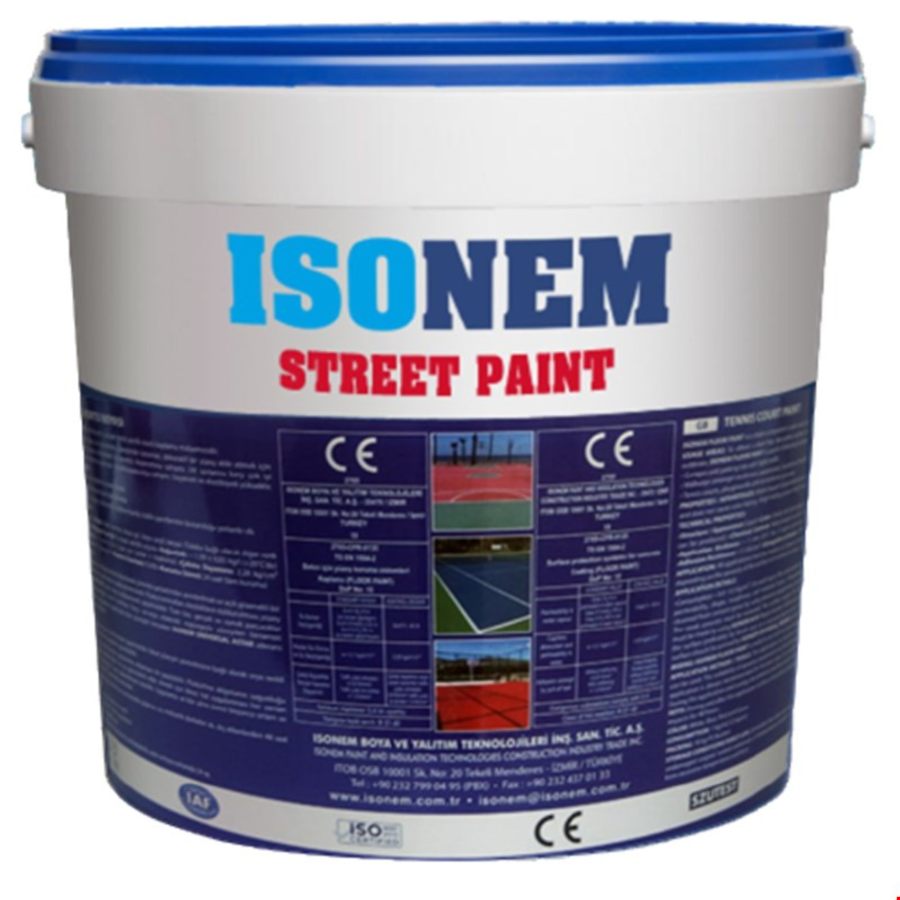 Isonem Street Paint 18 kg Bordo