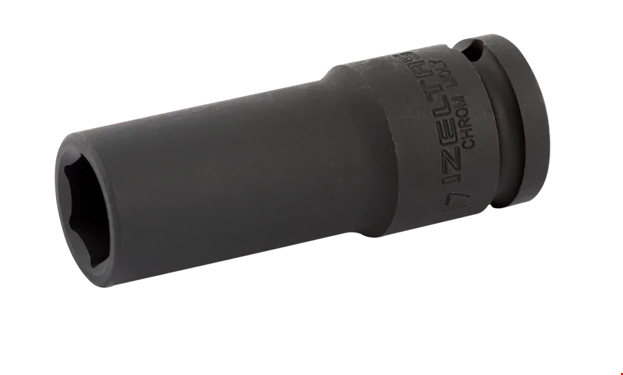 İzeltaş 1108 06 7019 19 MM 1/2 Havalı Derin Lokma 6 köşe