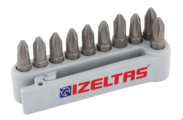 İzeltaş 4820 00 0002 Yıldız Bits Uç 10'Lu Set PH2 (25mm)