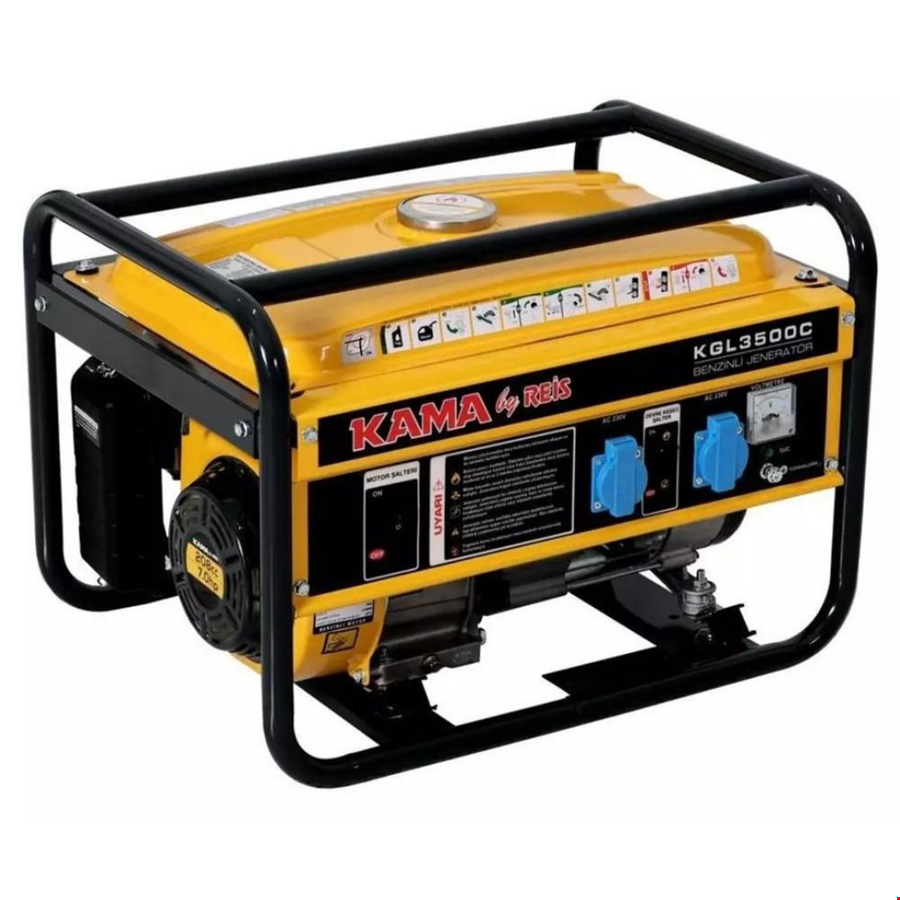 Kama Benzinli Jeneratör KGL3500C 2.8 kW