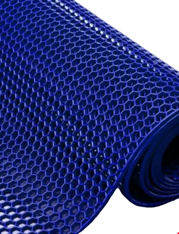 Kıvırcık Petek Mat 90cm Mavi 20 MT