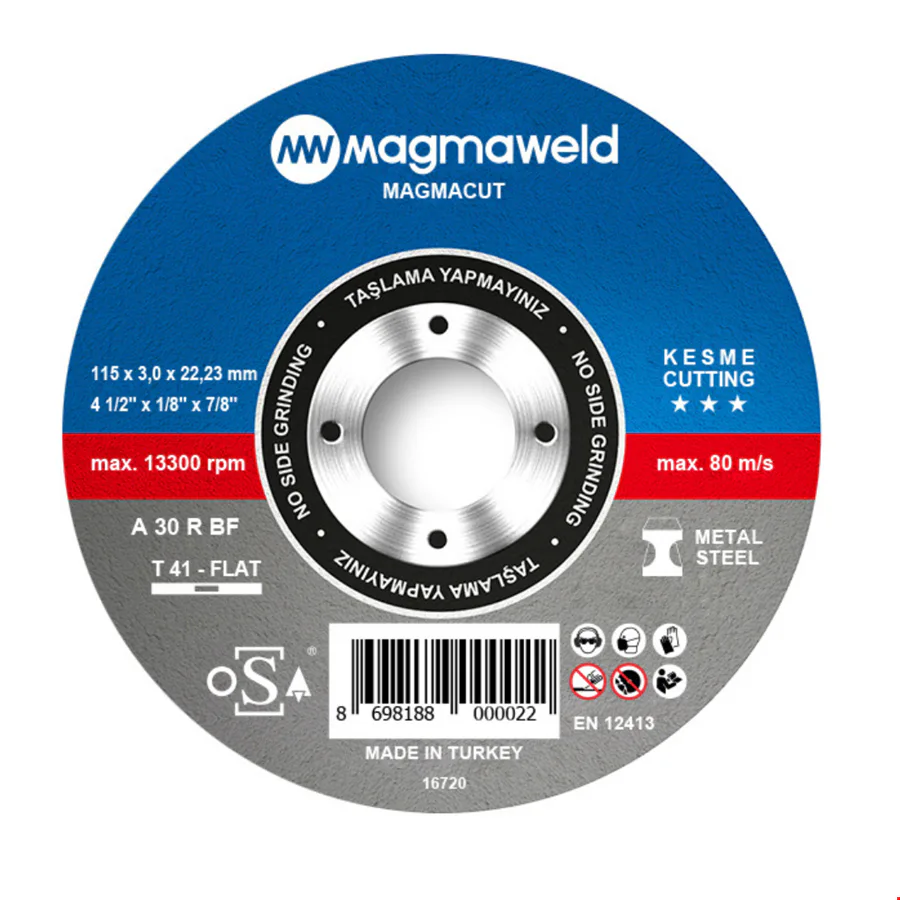 Magmaweld 115' Lik NK Metal Kesici