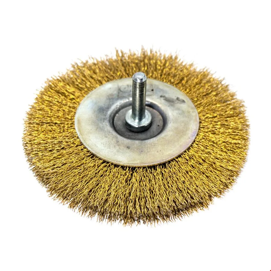 Meşem 4040 Pimli Dairesel Çelik Fırça 100mm