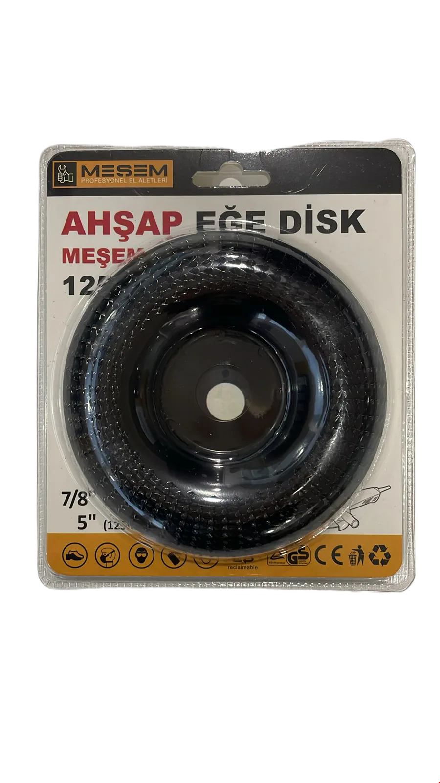 Meşem 666 Ahşap Taşlama Diski 125mm
