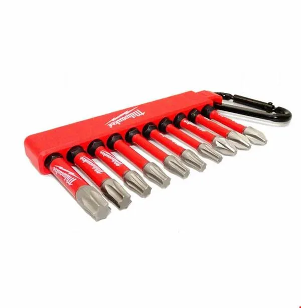 Milwaukee 4932480941 Shoockwave Karabiner Bits Uç Set 10Prç