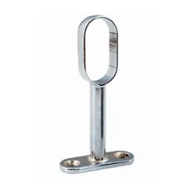 Nobel Oval Boru Tutucu Açık Krom /3320629