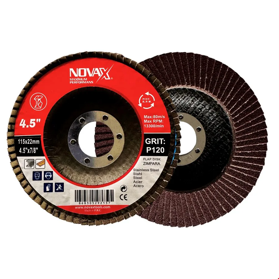 Novax Flap Disk Zımpara 115*100