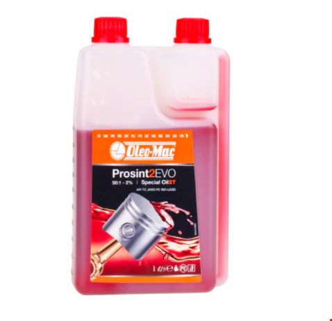 Oleomac İki Zamanlı Motor Ölçekli Yağı 1 lt PROSİNT Kırmızı