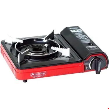 Orcamp CK-505 Tekli Portatif Ocak Köşeli Kırmızı