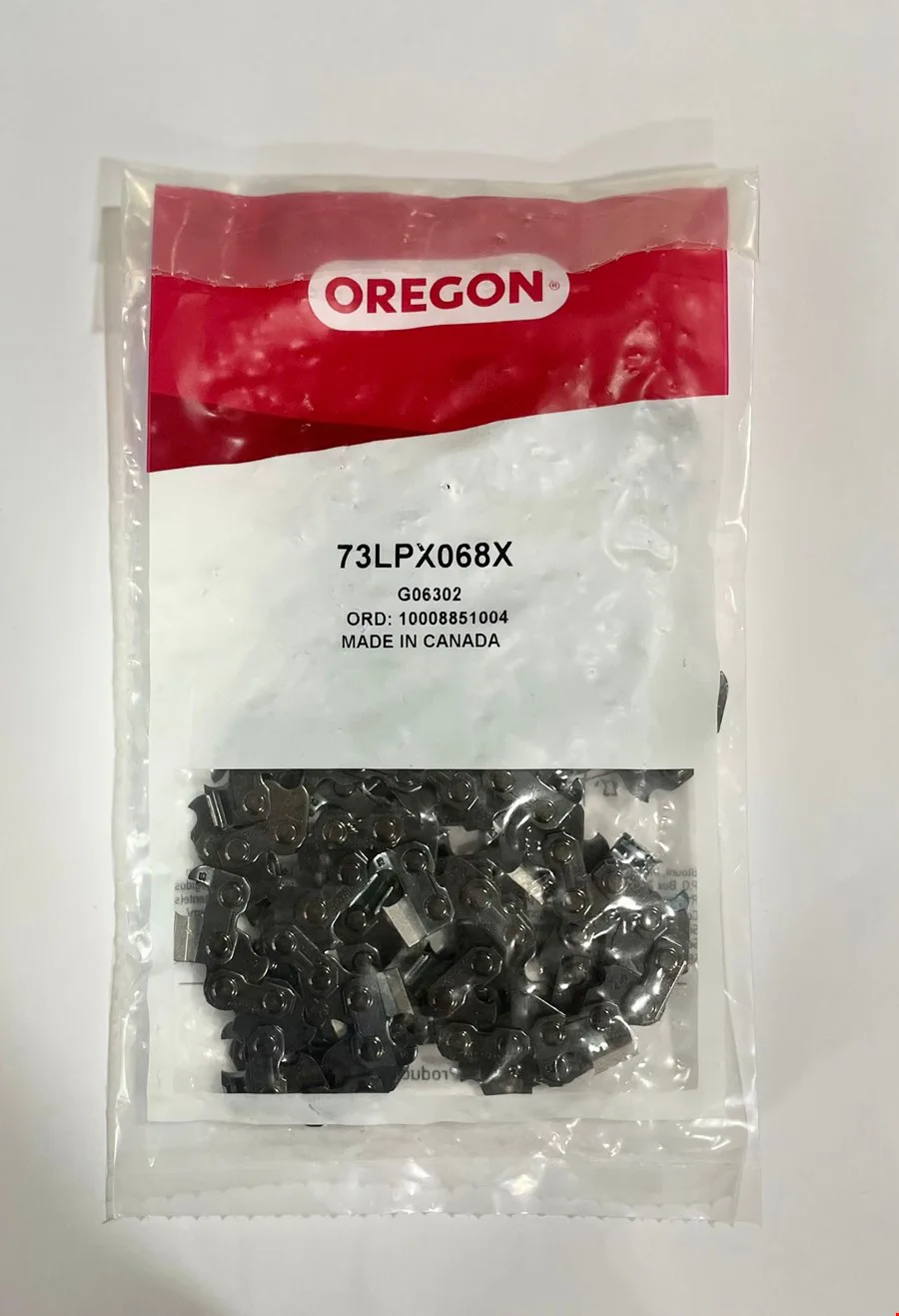 Oregon Kesik Zincir 34 Diş 3/8 Köş.Poşet / 73LPX068E