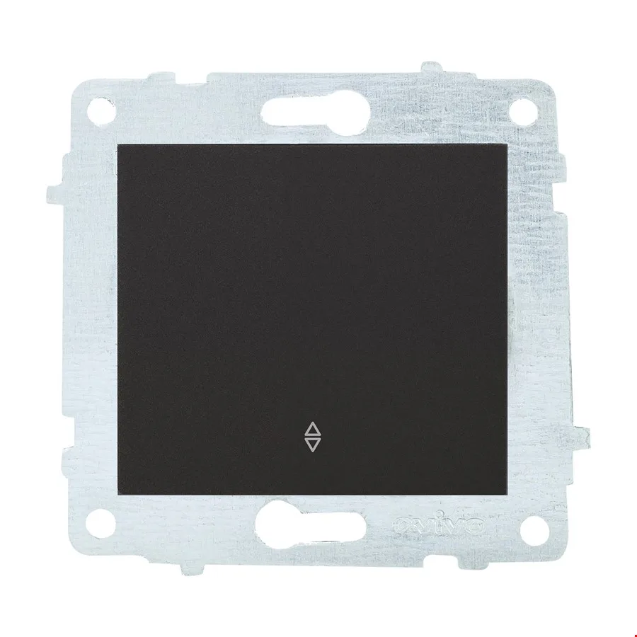 Ovivo 600-000217-202 Komütatör Modül+Kapak Metalik Siyah