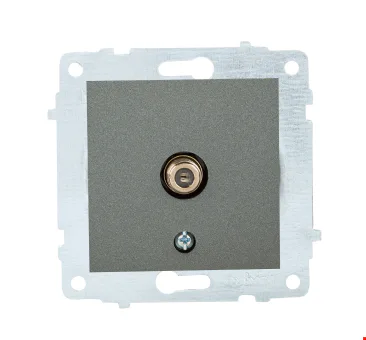 Ovivo 600-000311-231 Uydu F Dişi Kon.Modül+Kapak Füme
