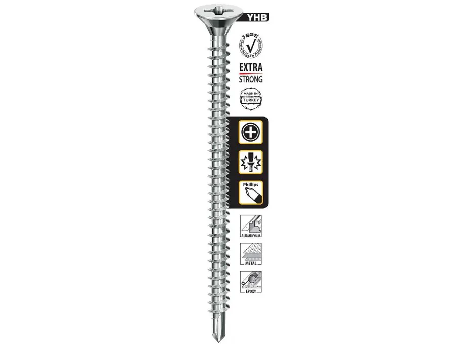 Öztürk SGS8403 Matkap Uçlu Vida YHB 3.9x22 mm