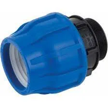 Poelsan 1031 Kablin Adaptör Erk. Mavi 32 x ½