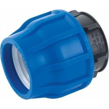 Poelsan 6566 Kablin Kör Tapa Mavi 63 mm