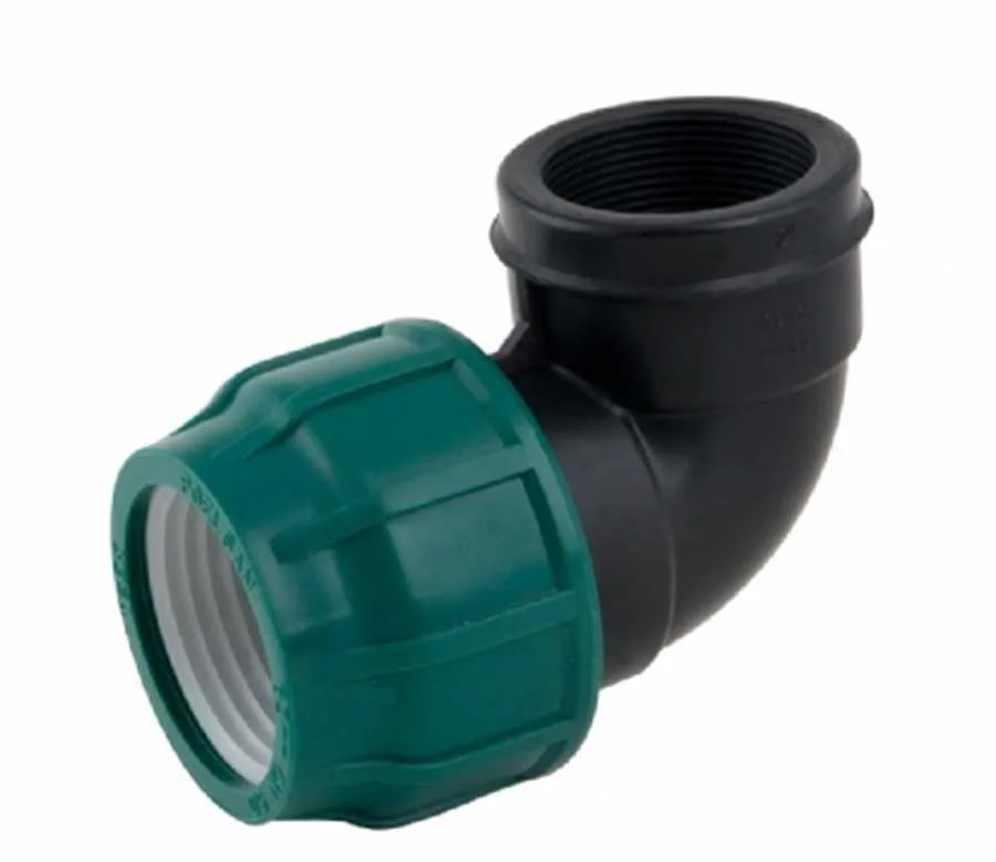 Poelsan 8322 Kablin Dirsek Dişi Yeşil 25 x ¾