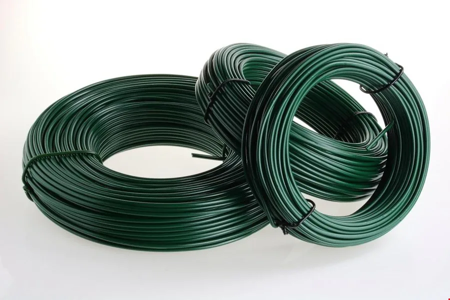 Pvc Kaplı Yeşil Tel 2 mm 10 Kg