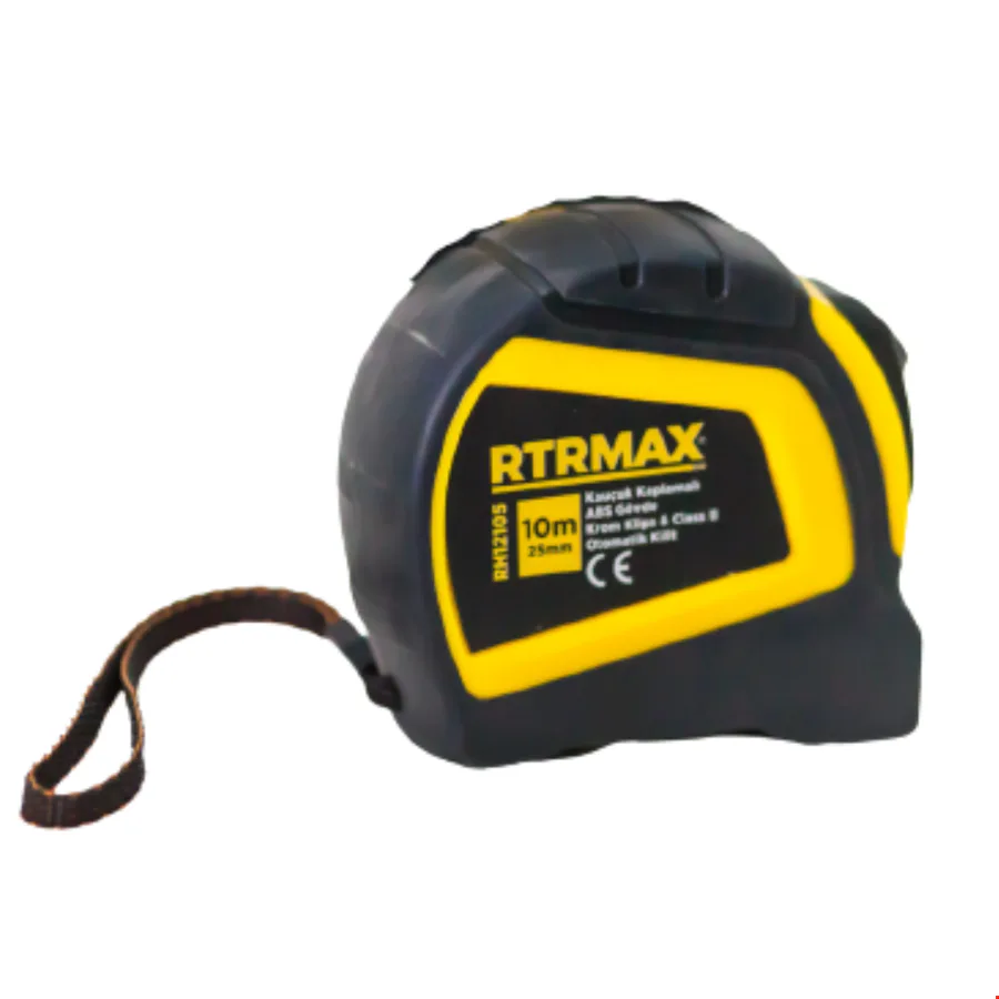 Rtrmax RH12105 Şerit Metre Prof. 10 mt- 25 mm