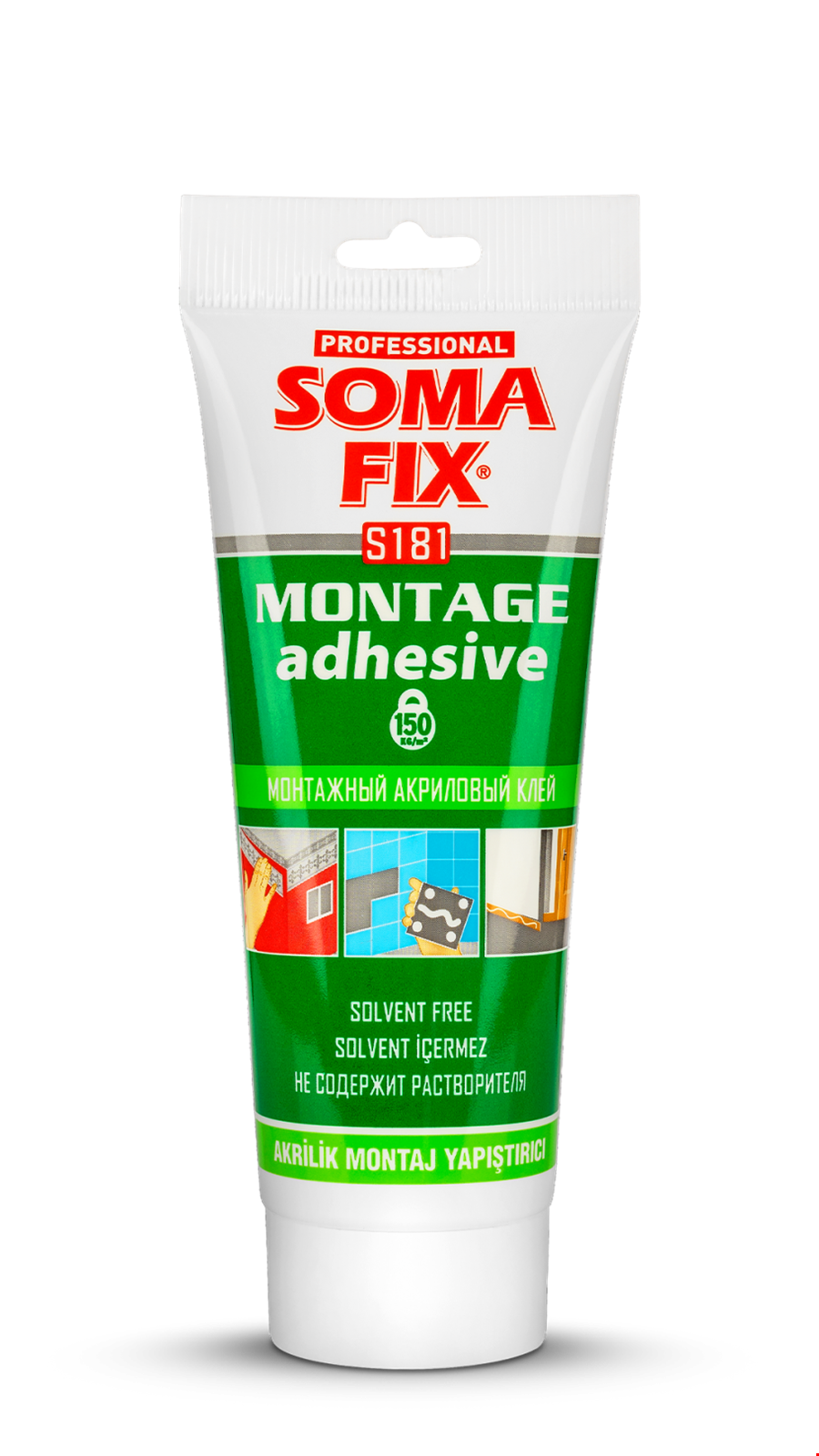 Somafix Akrilik Montaj Yapıştırıcı 250 Gr