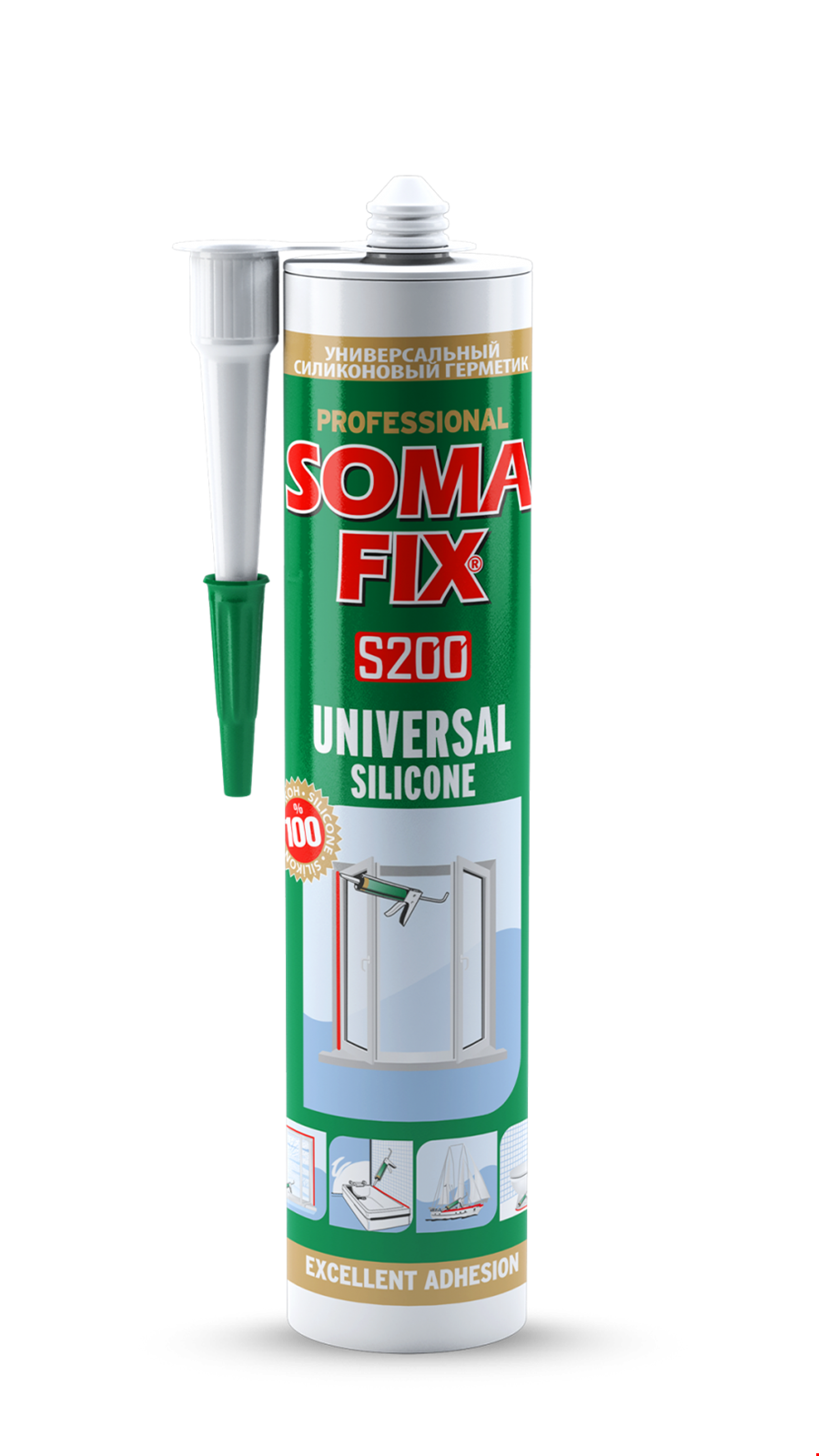 Somafix Silikon Beyaz 280gr