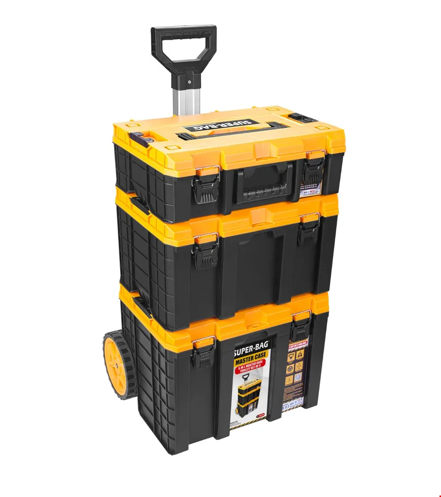 Super Bag ASR-6030 S-M-L Master Case Tekerlekli 3'Lü Set