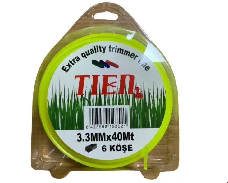 Tien Misina Altı Köşe 3.3mm*40m Sarı