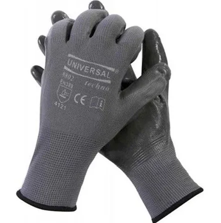 Üniversal Montaj Eldiven 8802 Gri 10 No