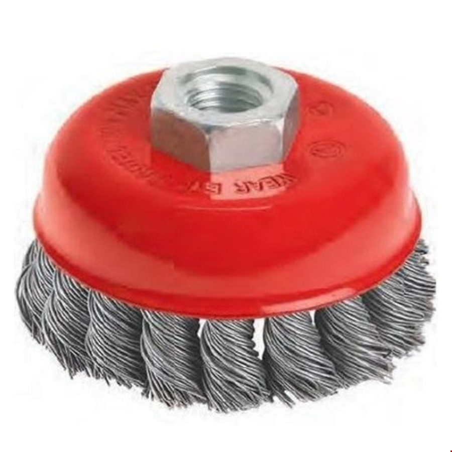 Ymn Çanak Fırça Burgulu 125 mm