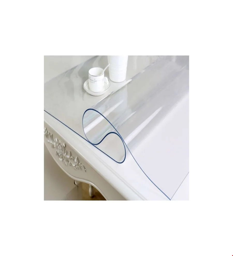Ymn Şeffaf PVC Masa Örtüsü 1.4 mm 100 cm 20 mt