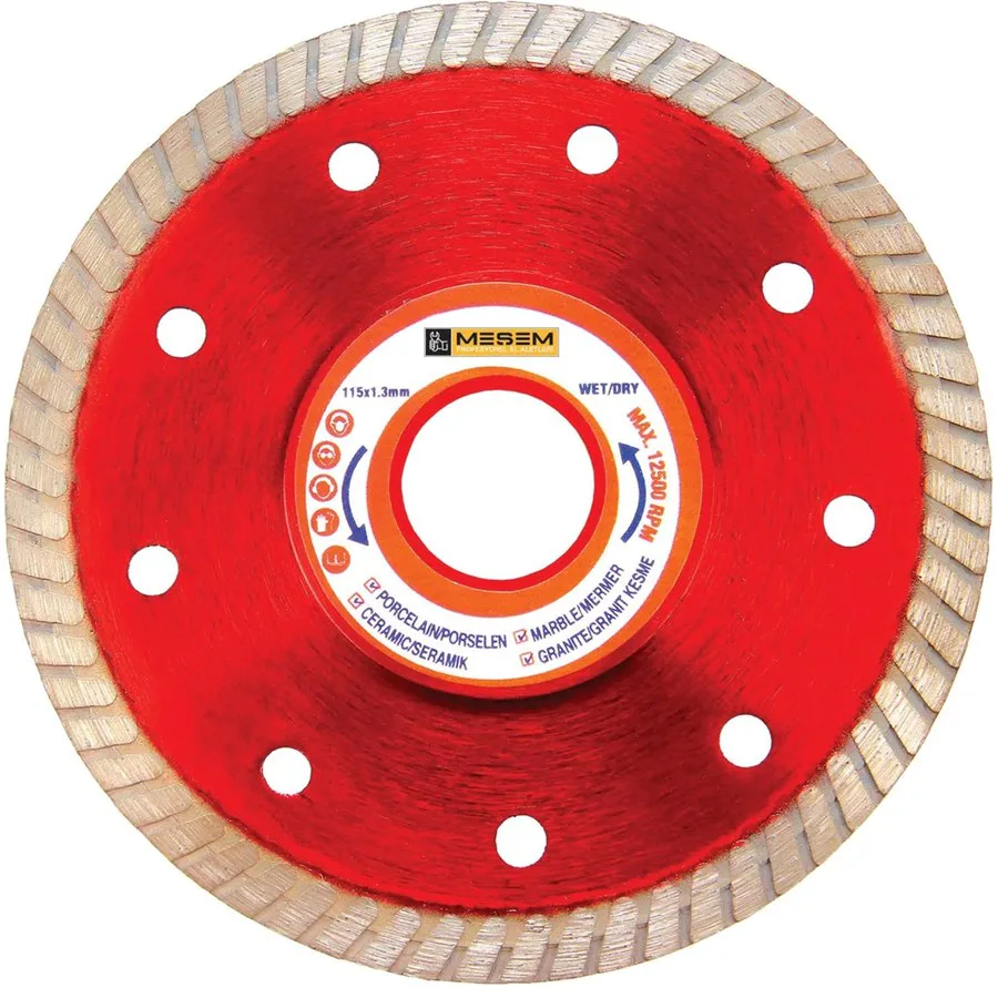 Ymn Turbo Hassas Elmas Kesici İnce 115 mm