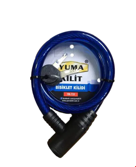 Yuma 733 Bisiklet Kilidi 12mm*65cm
