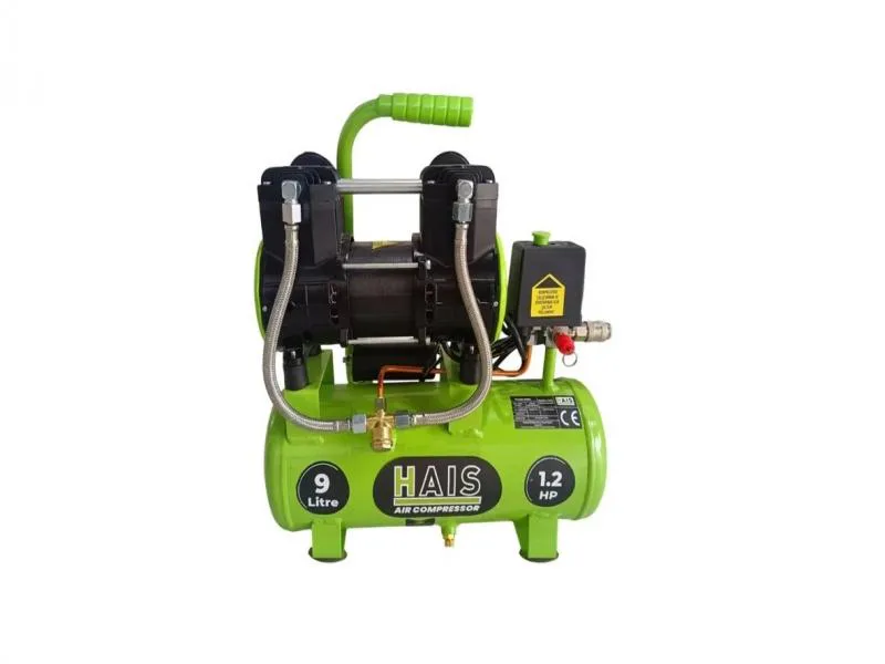 HAIS SESSİZ HAVA KOMPRESÖRÜ 1,2 HP 9 LT