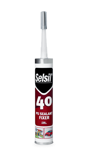 SELSİL PU MASTİK SİYAH (25ad)