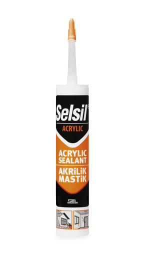 SELSİL SİLİKONİZE MASTİK GRİ (25ad)