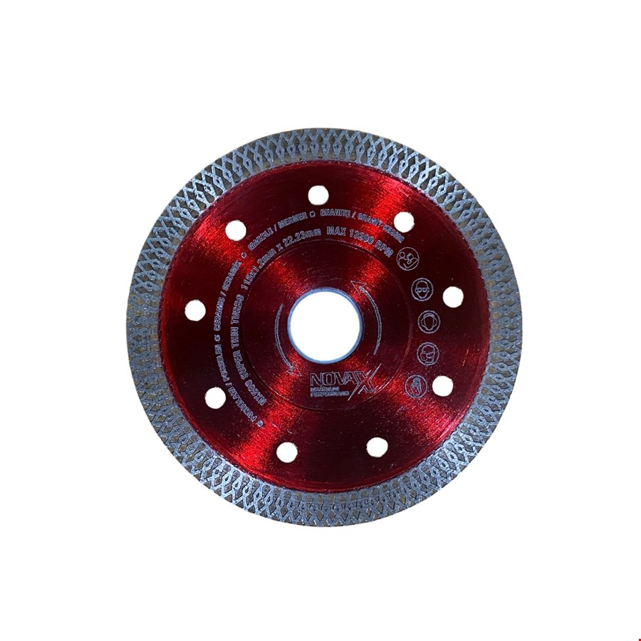 Novax Nx500 Hassas Turbo Elmas Kesici İnce 115 mm